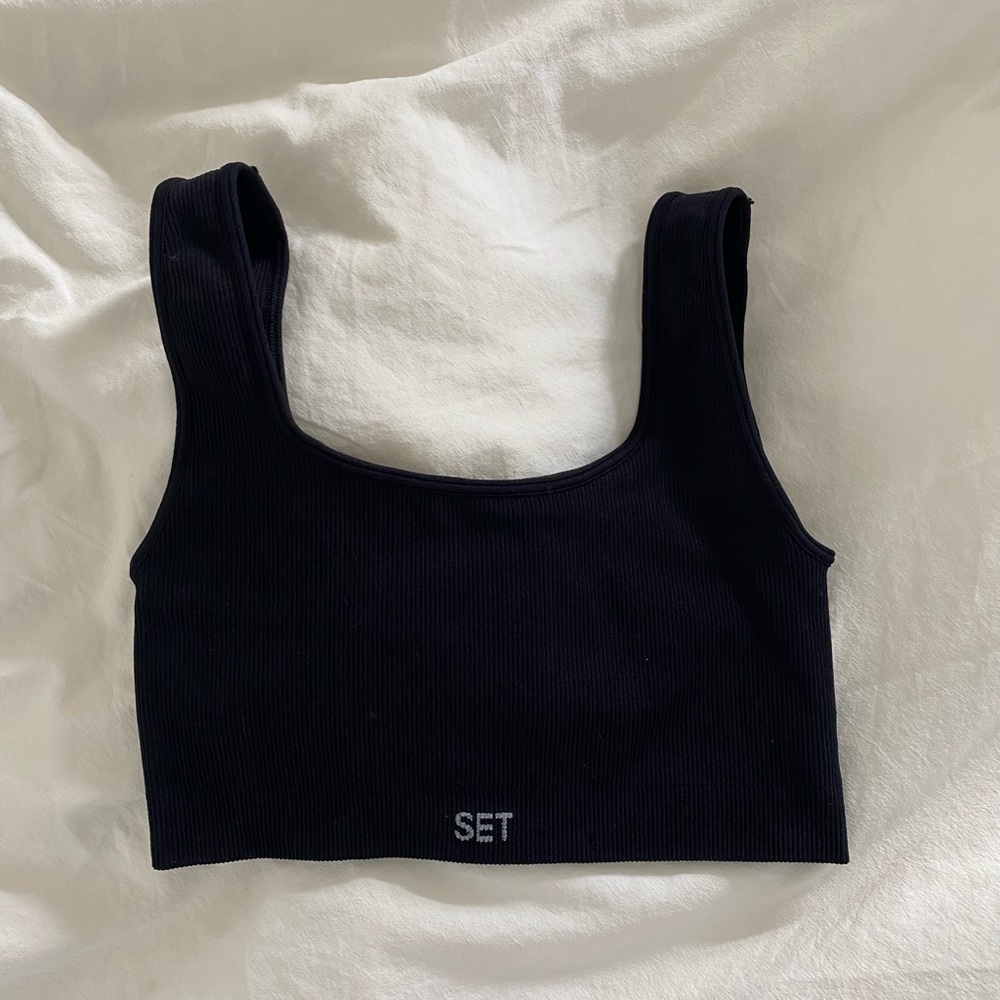 Set Active SculptFlex Small Box Cut Bra